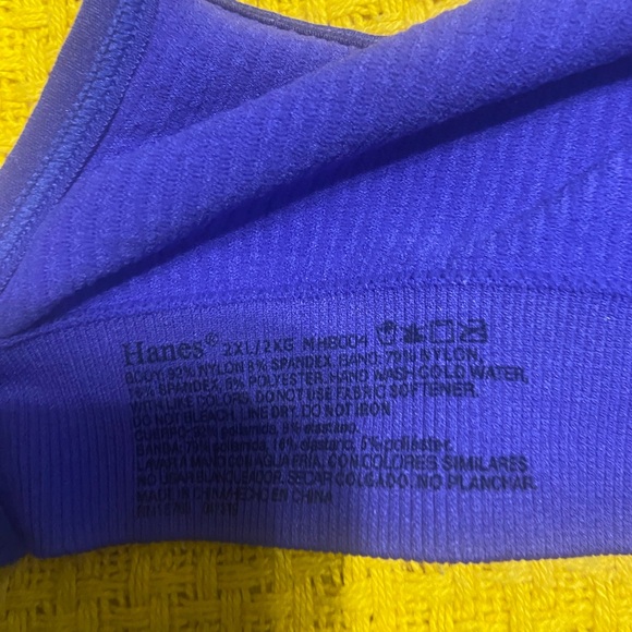 Hanes Vibrant Purple Women's Bra - Picture 3 of 3